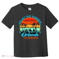 Enjoy The Summer Orlando Florida Toddler T-Shirt thumb 0