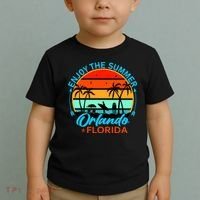 Enjoy The Summer Orlando Florida Toddler T-Shirt thumb 2