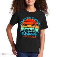 Enjoy The Summer Orlando Florida Kids T-Shirt thumb 2