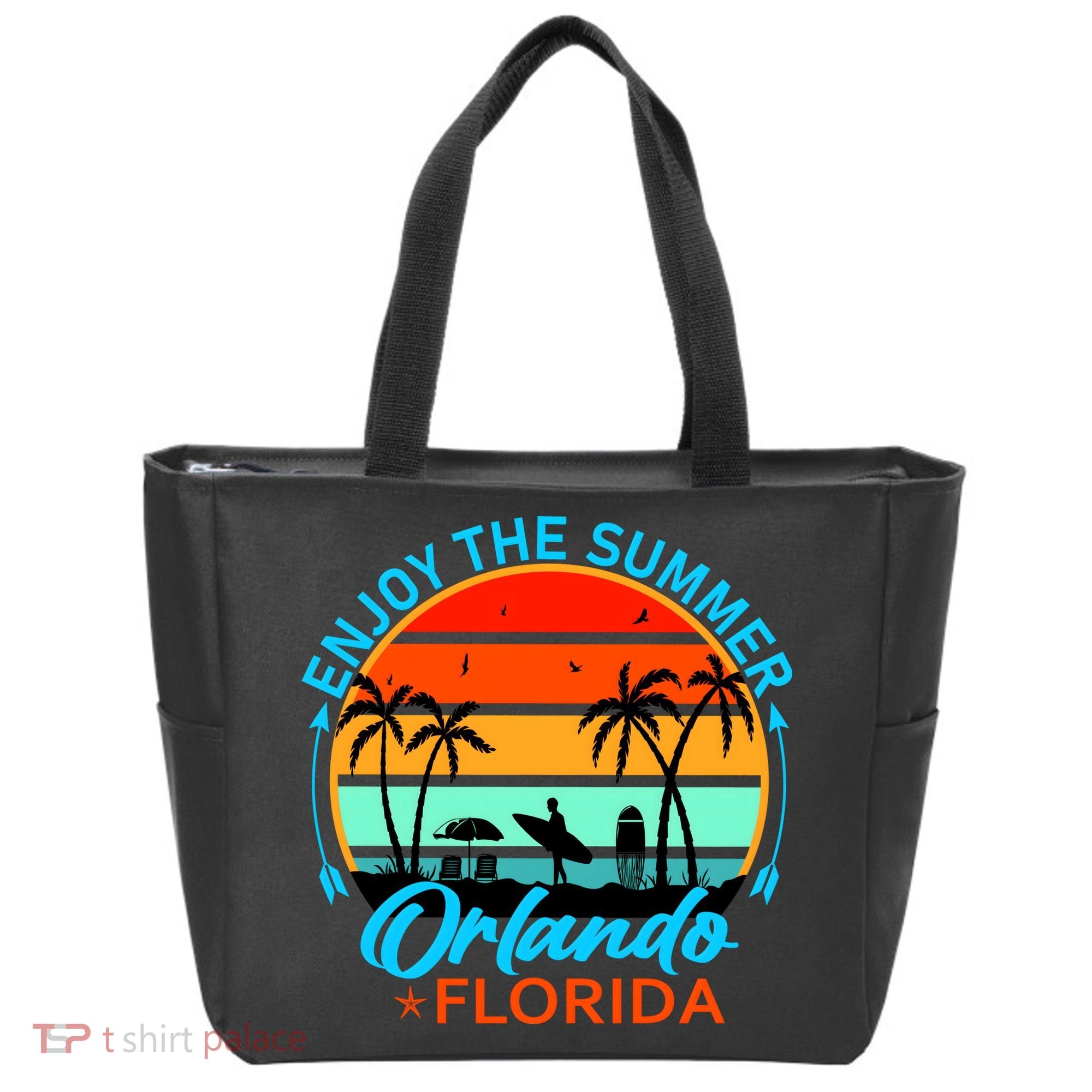 Enjoy The Summer Orlando Florida Tote Bag