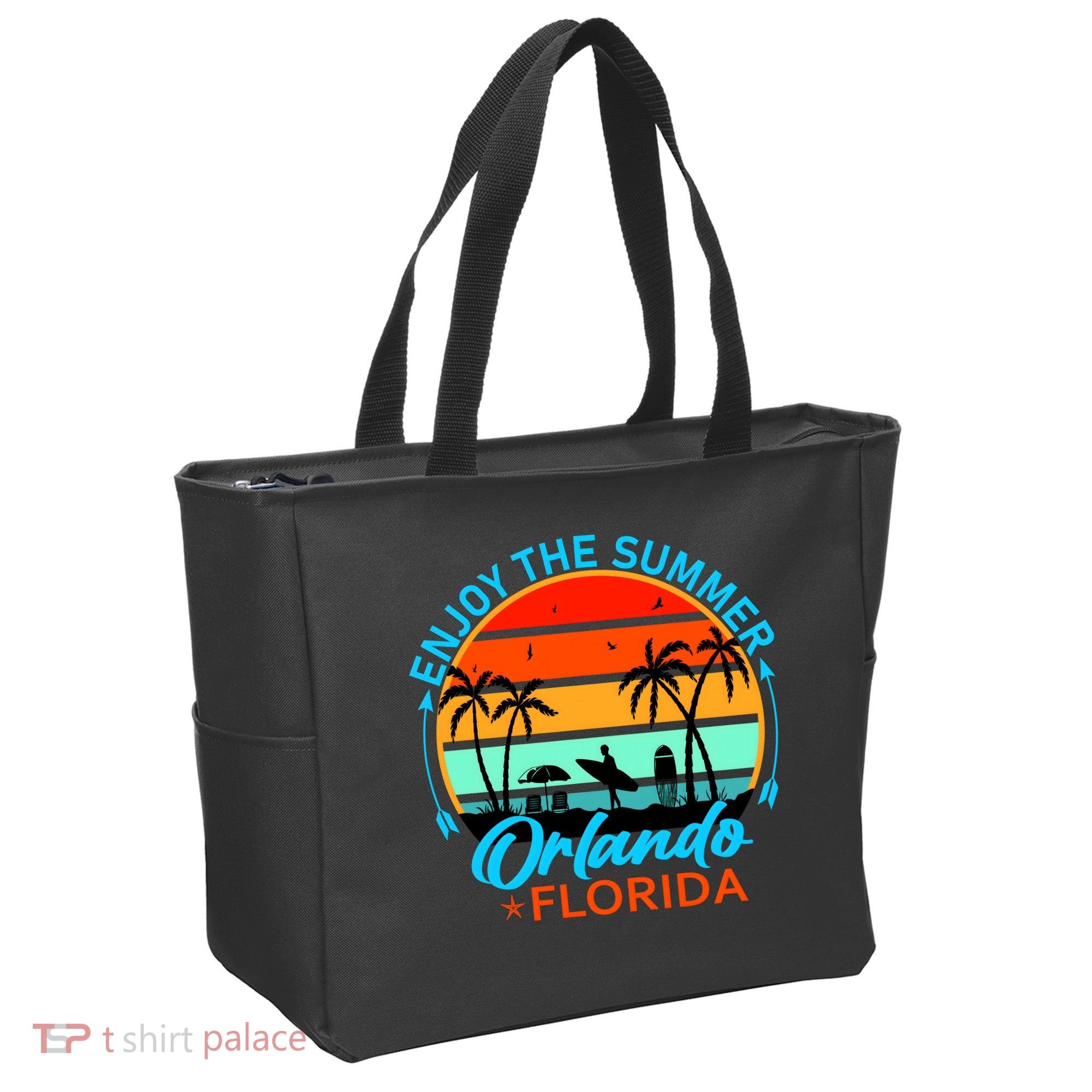 Enjoy The Summer Orlando Florida Tote Bag