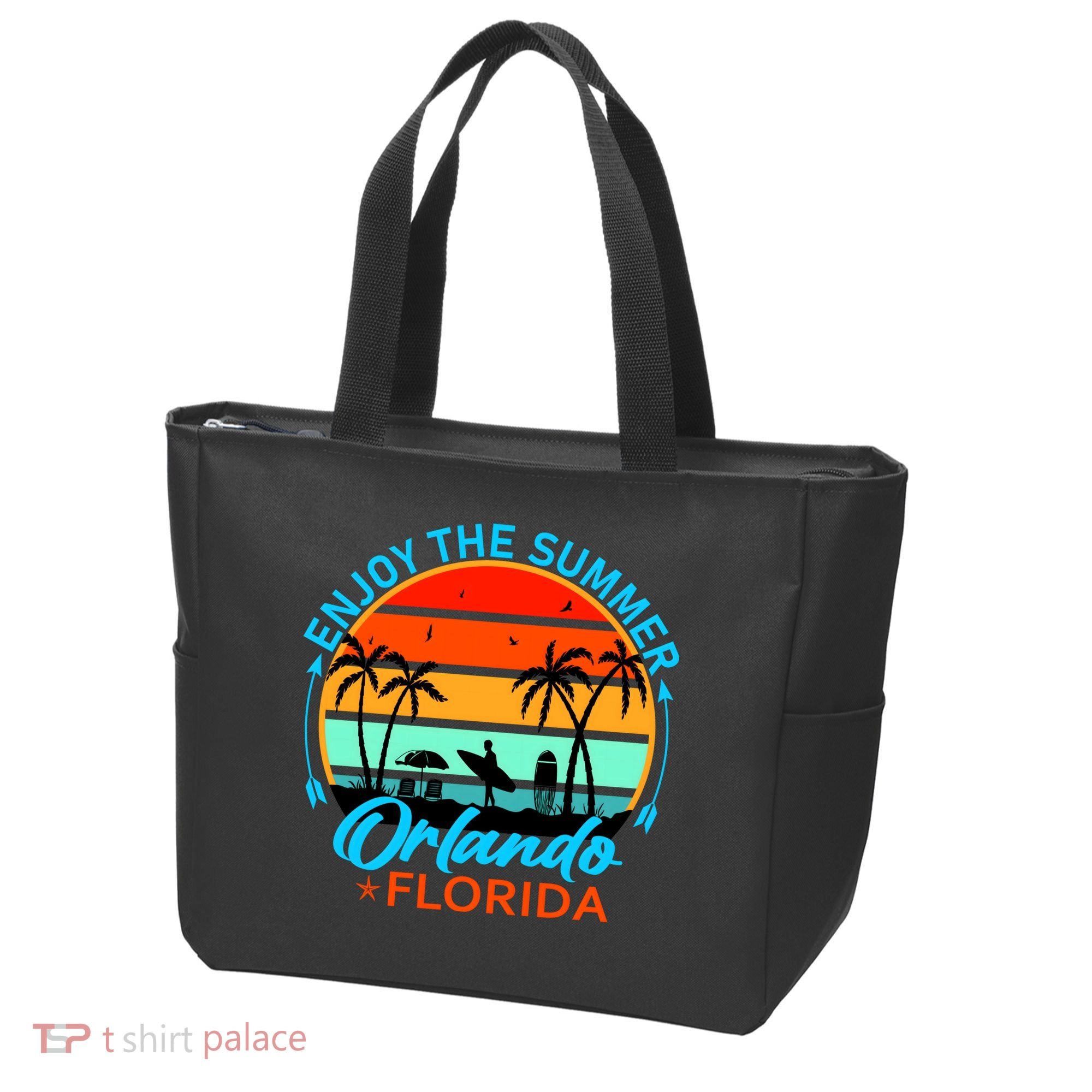 Enjoy The Summer Orlando Florida Tote Bag