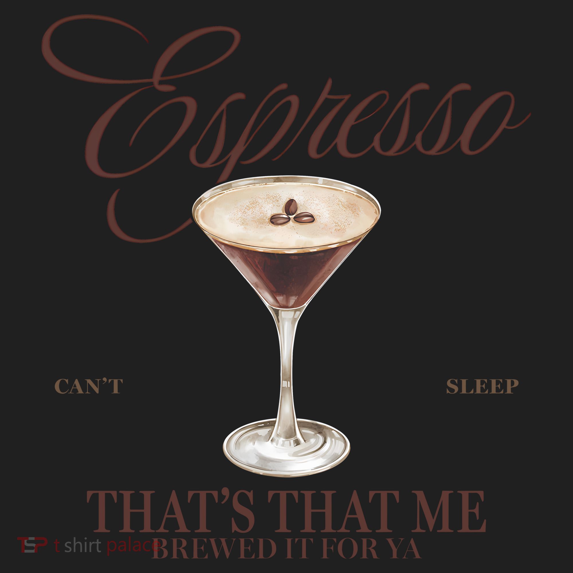 Espresso Thats That Me Cant Sleep Women's Sweatshirt