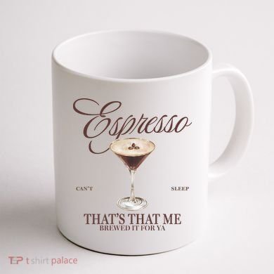 Espresso Thats That Me Cant Sleep Coffee Mug back