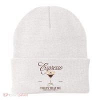 Espresso Thats That Me Cant Sleep Beanie thumb 0