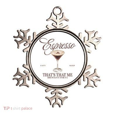 Espresso Thats That Me Cant Sleep Ornament