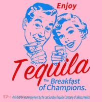 Enjoys Tequila The Breakfasts Of Championss Coaster thumb 2