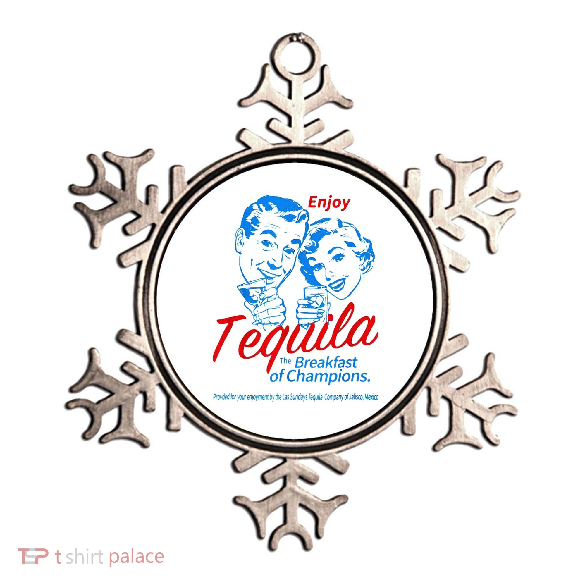 Enjoys Tequila The Breakfasts Of Championss Ornament