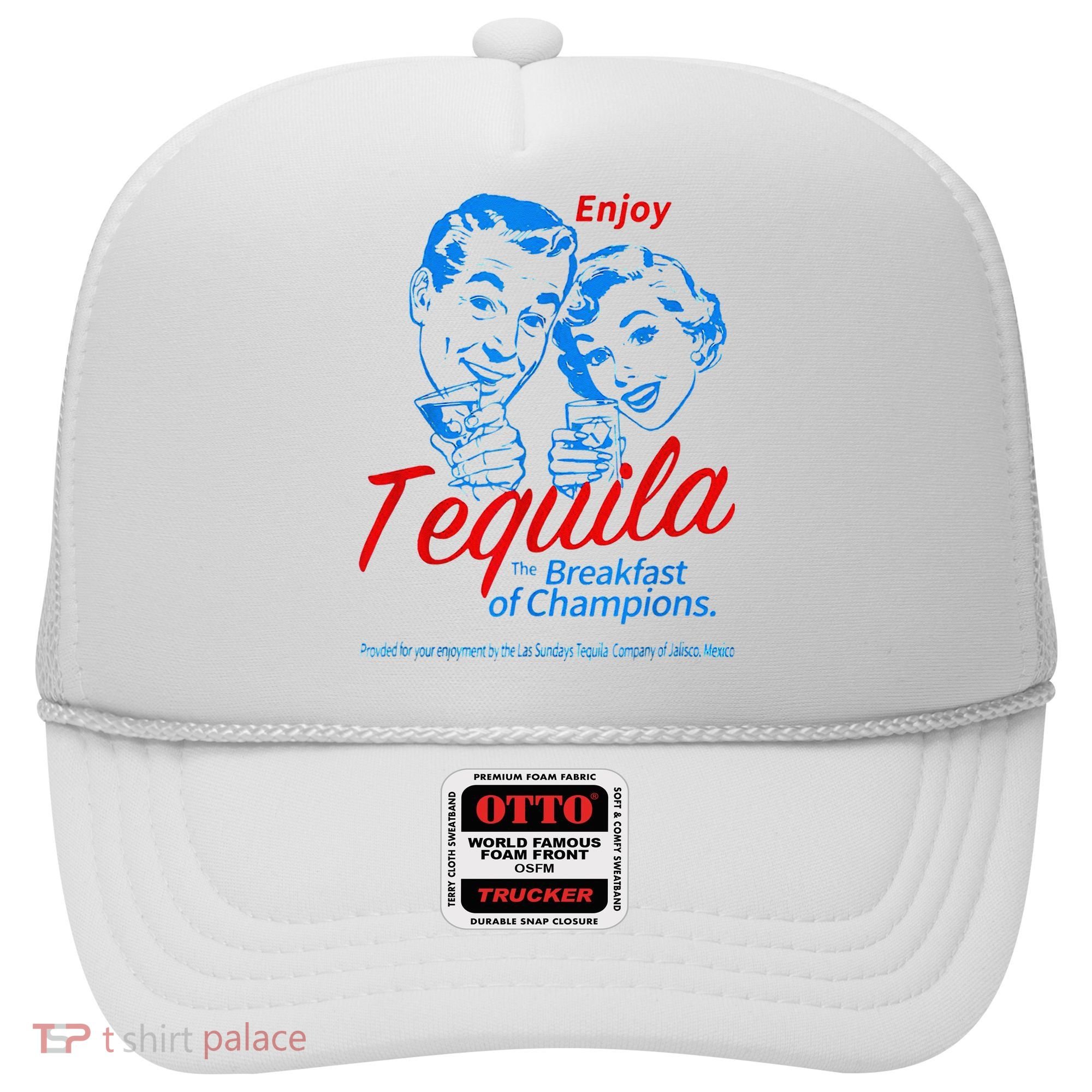 Enjoys Tequila The Breakfasts Of Championss Hat