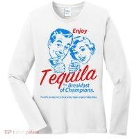 Enjoys Tequila The Breakfasts Of Championss Women's Long Sleeve Shirt thumb 0