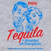 Enjoys Tequila The Breakfasts Of Championss Women's Sweatshirt thumb 2
