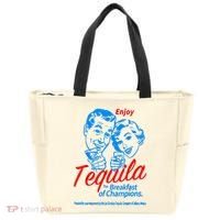 Enjoys Tequila The Breakfasts Of Championss Tote Bag thumb 0