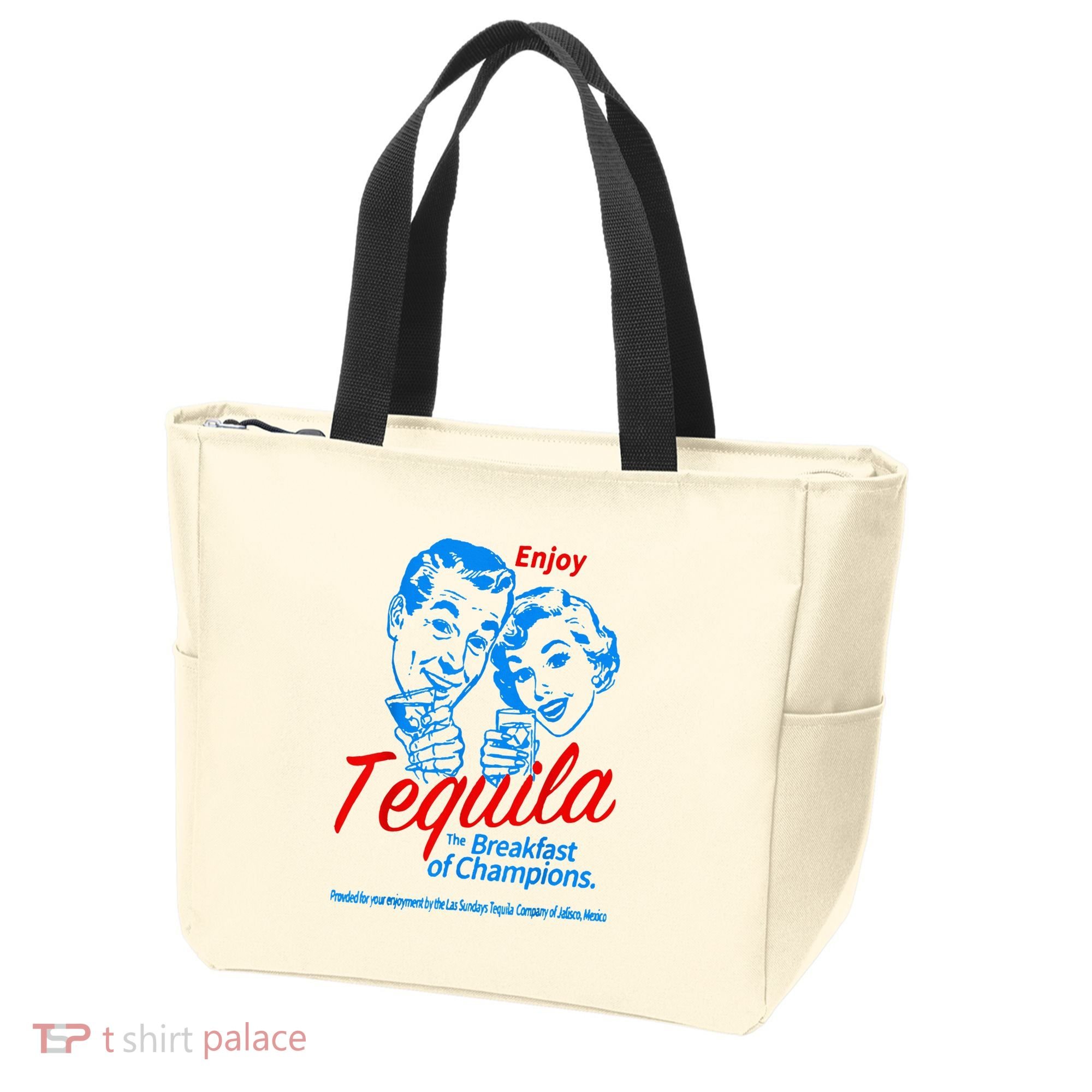 Enjoys Tequila The Breakfasts Of Championss Tote Bag