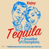 Enjoys Tequila The Breakfasts Of Championss Tote Bag thumb 4