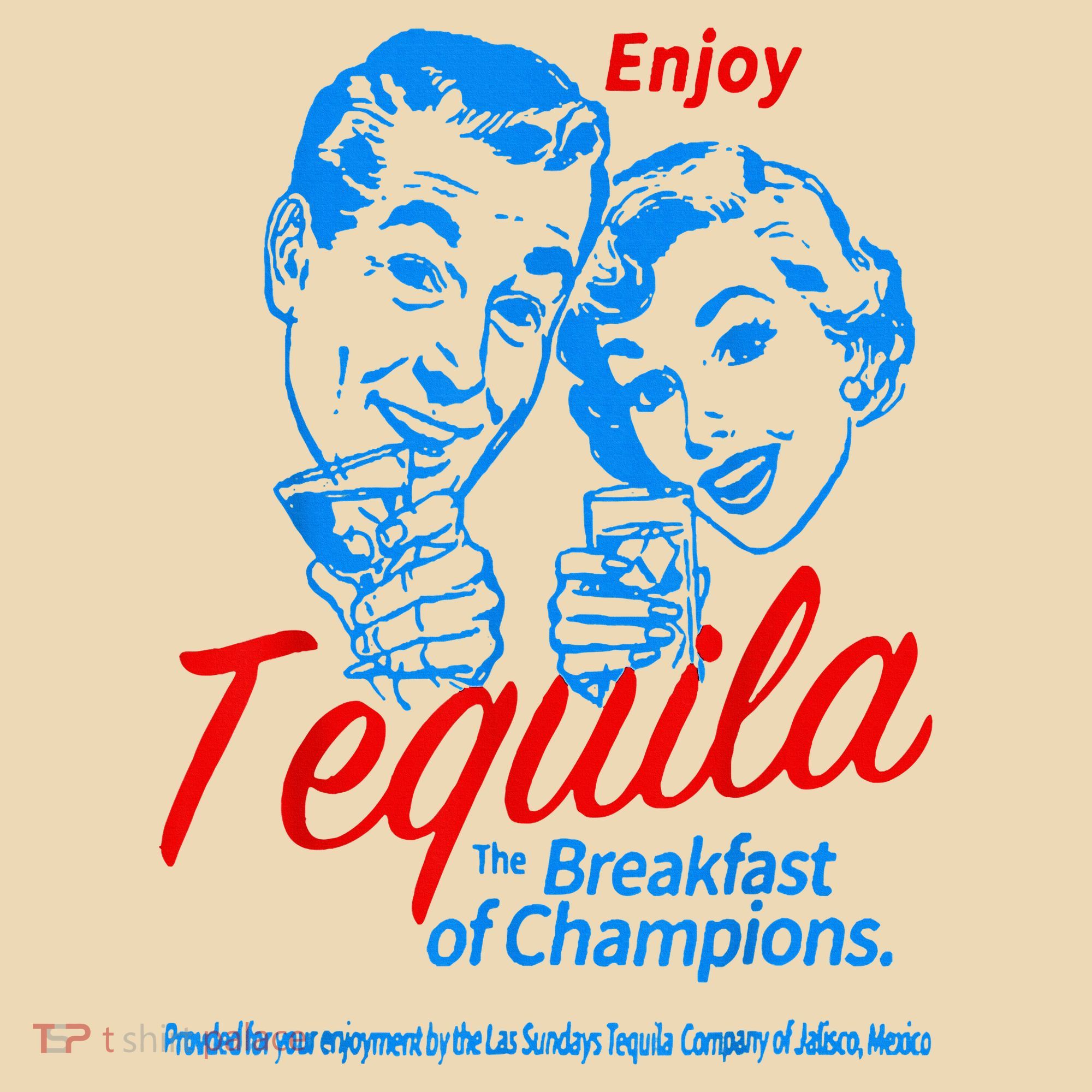 Enjoys Tequila The Breakfasts Of Championss Tote Bag
