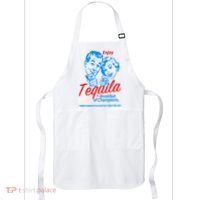 Enjoys Tequila The Breakfasts Of Championss Apron thumb 0