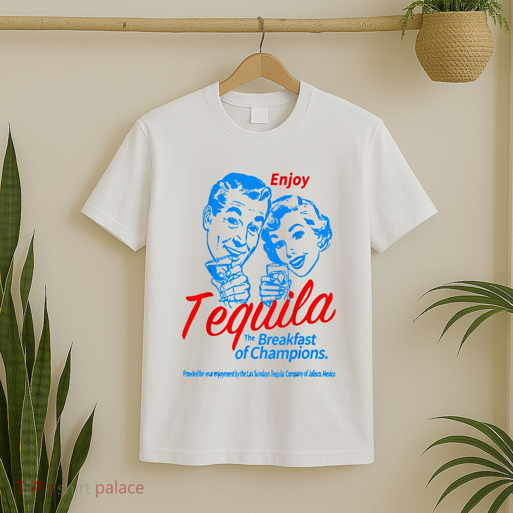 Enjoys Tequila The Breakfasts Of Championss T-Shirt