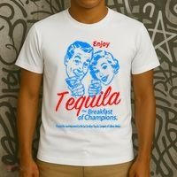 Enjoys Tequila The Breakfasts Of Championss T-Shirt thumb 3