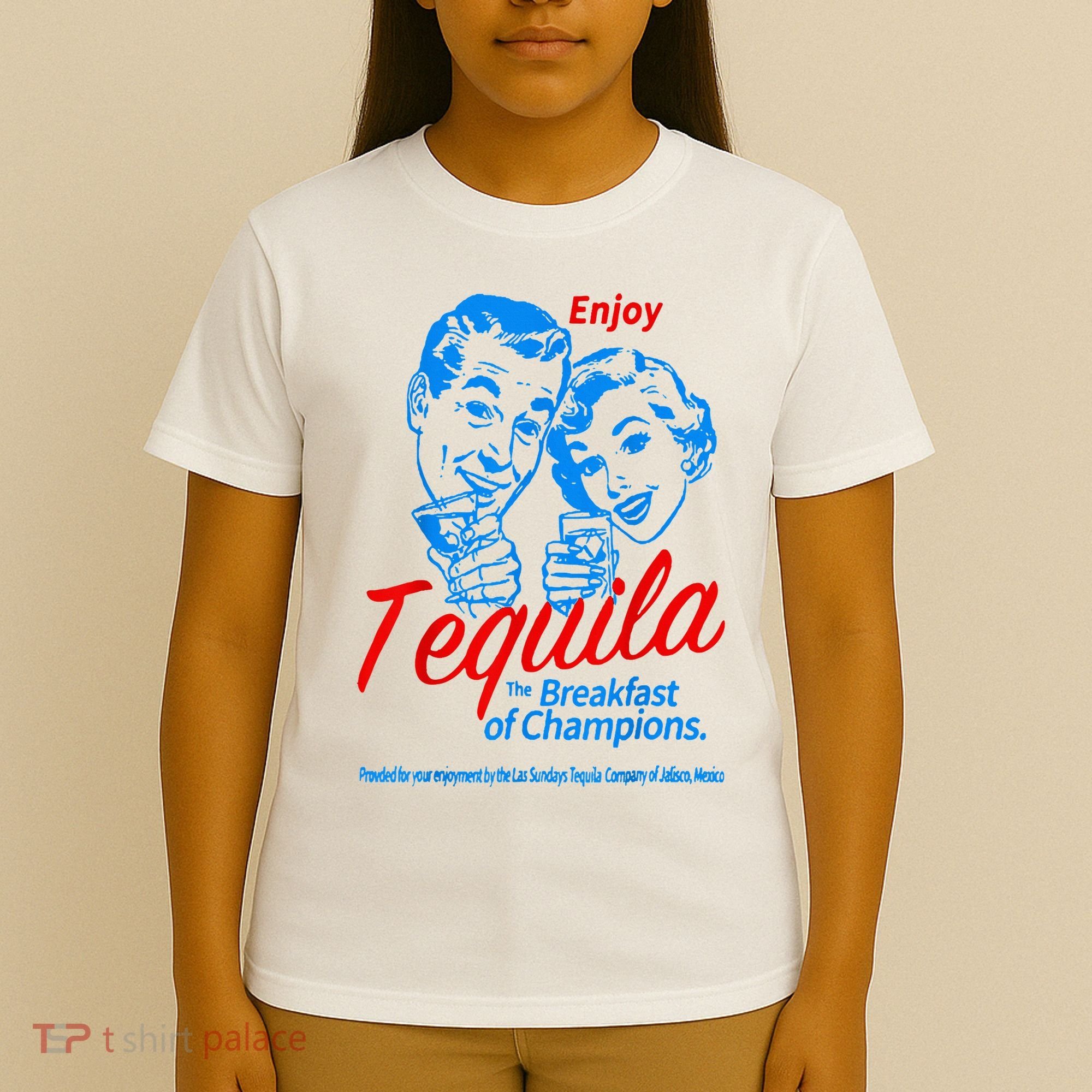 Enjoys Tequila The Breakfasts Of Championss T-Shirt