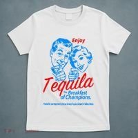 Enjoys Tequila The Breakfasts Of Championss T-Shirt thumb 5