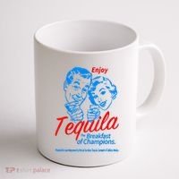 Enjoys Tequila The Breakfasts Of Championss Coffee Mug thumb 1