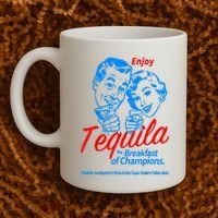 Enjoys Tequila The Breakfasts Of Championss Coffee Mug thumb 2