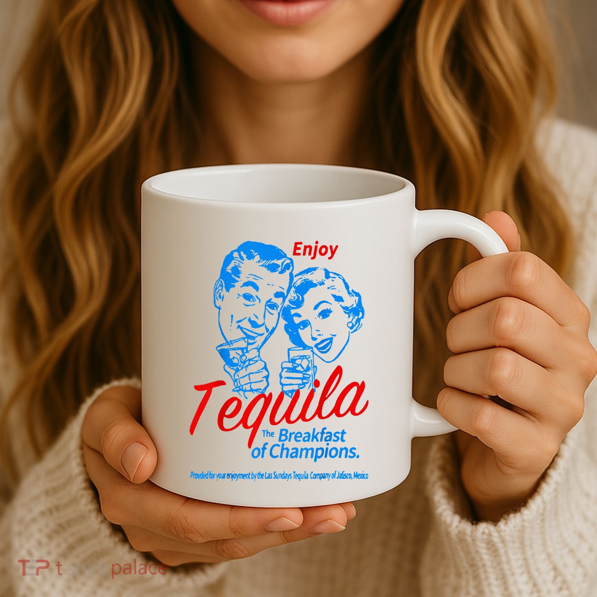 Enjoys Tequila The Breakfasts Of Championss Coffee Mug