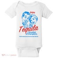 Enjoys Tequila The Breakfasts Of Championss Baby Bodysuit thumb 0
