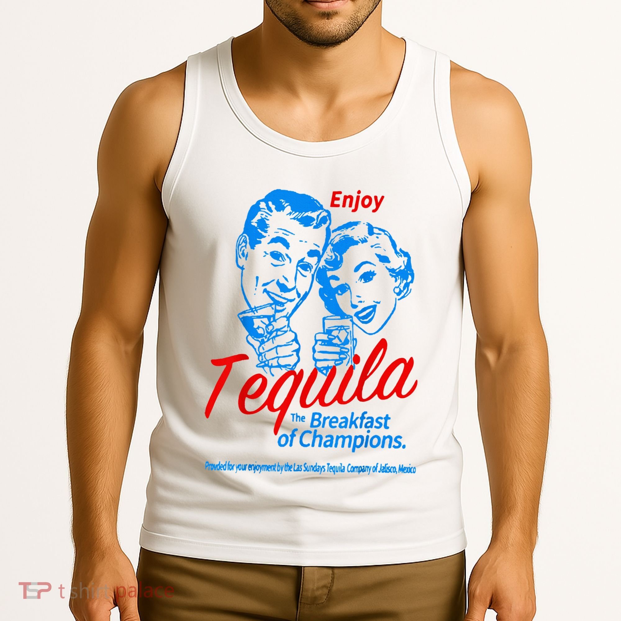 Enjoys Tequila The Breakfasts Of Championss Tank Top