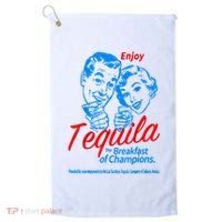 Enjoys Tequila The Breakfasts Of Championss Golf Towel thumb 0