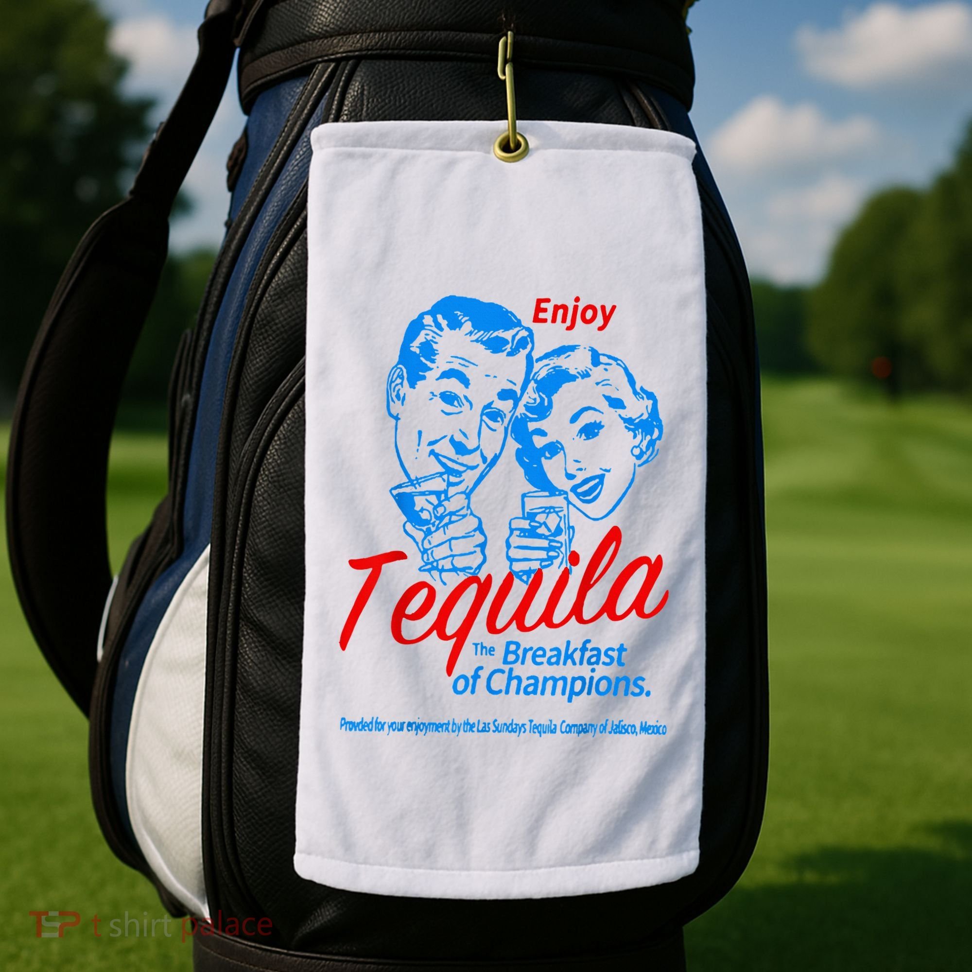 Enjoys Tequila The Breakfasts Of Championss Golf Towel