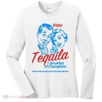 Enjoys Tequila The Breakfasts Of Championss Women's Long Sleeve Shirt thumb 0