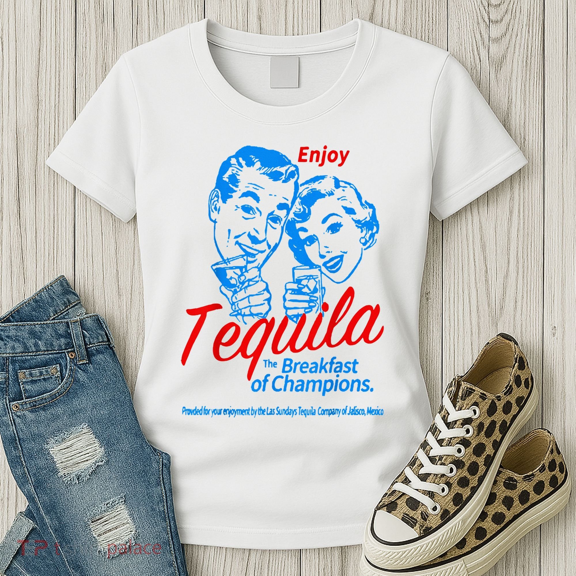 Enjoys Tequila The Breakfasts Of Championss Women's T-Shirt
