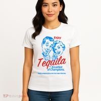 Enjoys Tequila The Breakfasts Of Championss Women's T-Shirt thumb 4