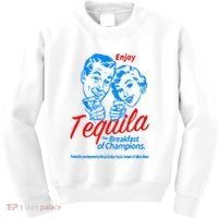 Enjoys Tequila The Breakfasts Of Championss Kids Sweatshirt thumb 0