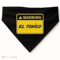 El Toxico Toxic Latino USA-Made Doggie Bandana thumb 0