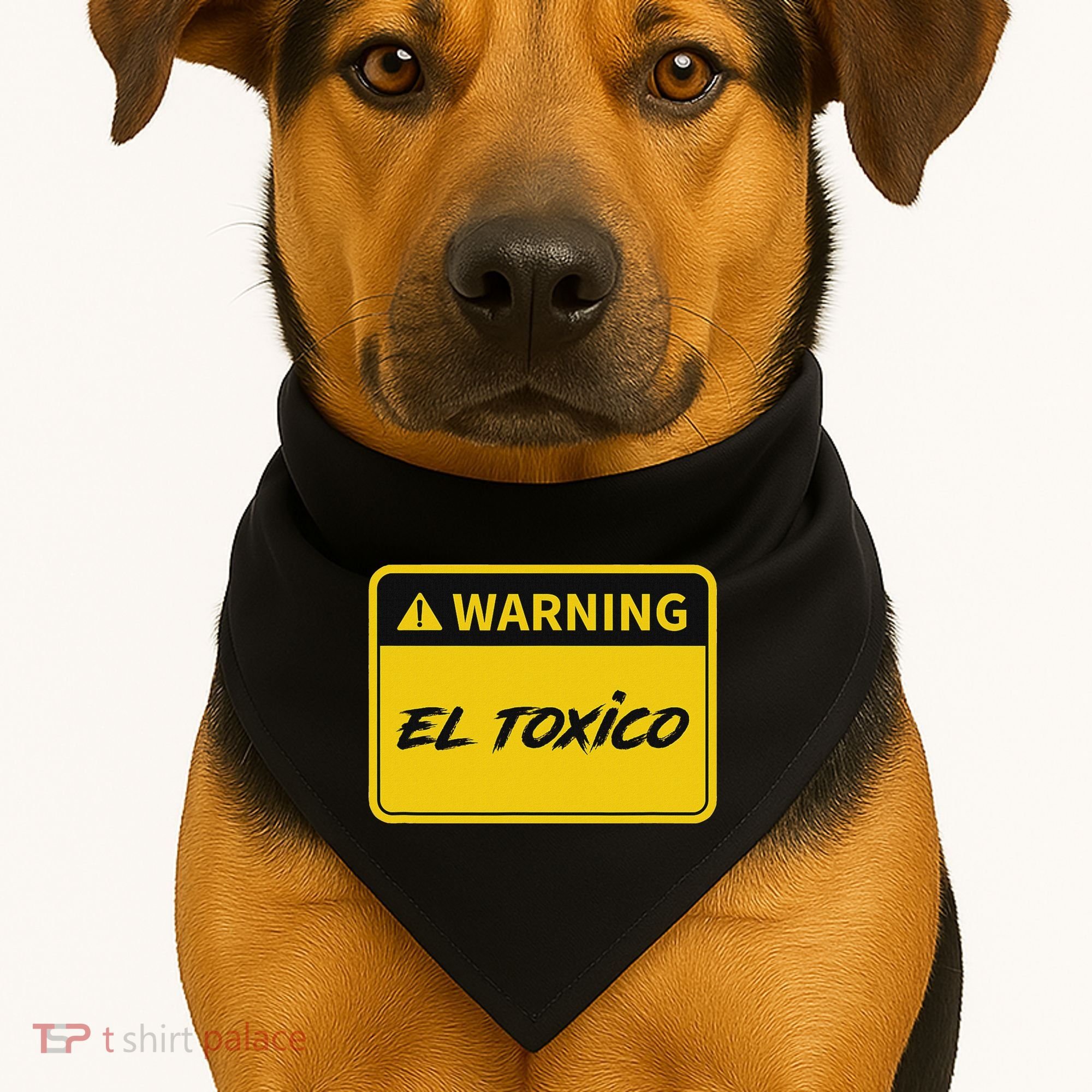 El Toxico Toxic Latino USA-Made Doggie Bandana