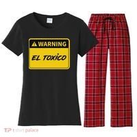 El Toxico Toxic Latino Women's Flannel Pajama Set thumb 0