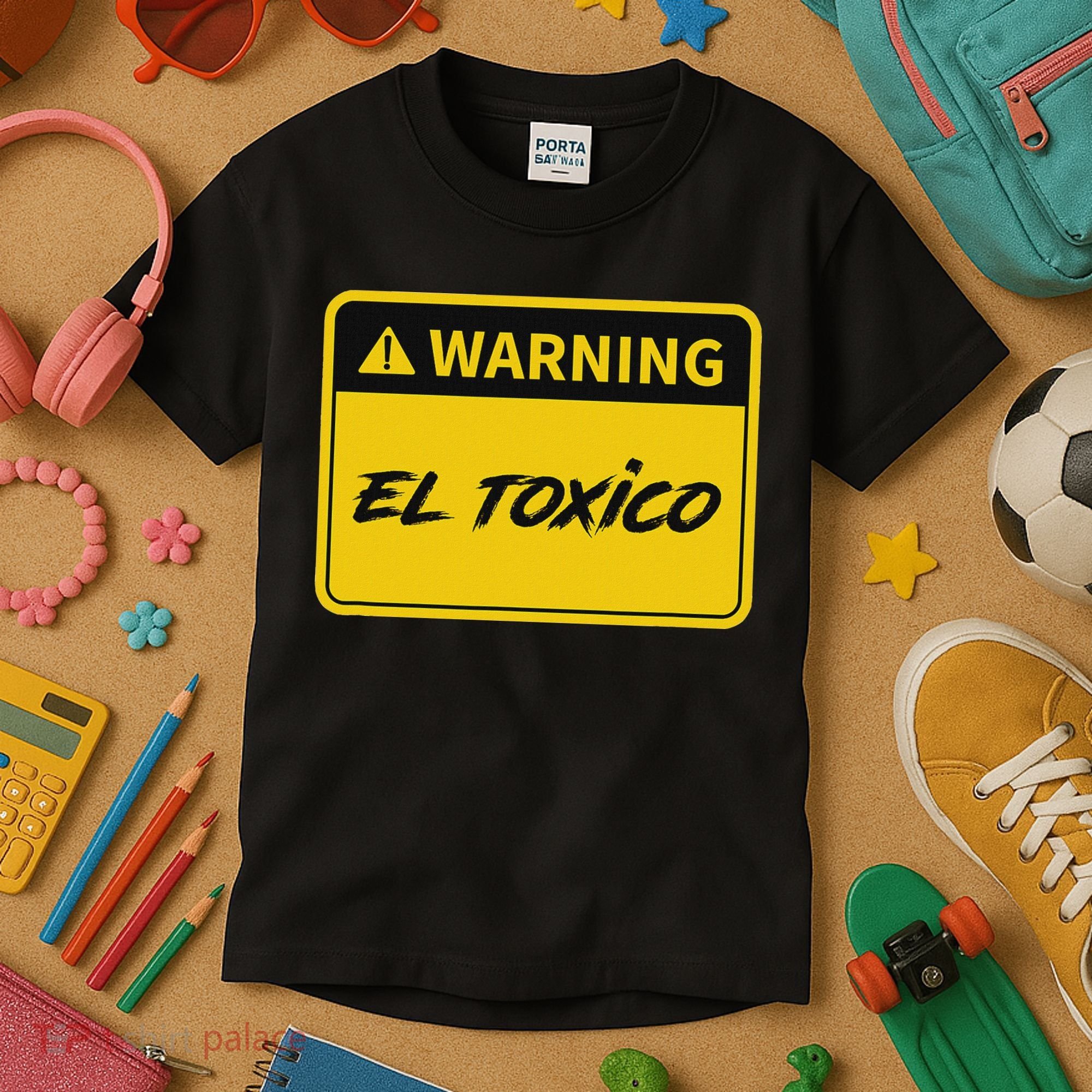 El Toxico Toxic Latino Kids T-Shirt