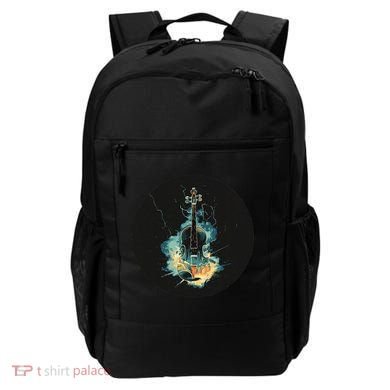Electric Thunder Violin For Bold Sounds And Violins Lovers Backpack