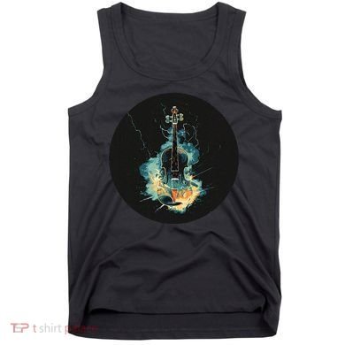 Electric Thunder Violin For Bold Sounds And Violins Lovers Tank Top