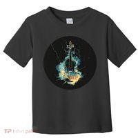 Electric Thunder Violin For Bold Sounds And Violins Lovers Toddler T-Shirt thumb 0