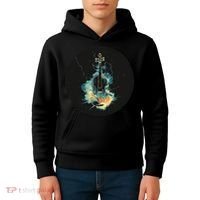 Electric Thunder Violin For Bold Sounds And Violins Lovers Kids Hoodie thumb 4