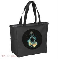 Electric Thunder Violin For Bold Sounds And Violins Lovers Tote Bag thumb 2