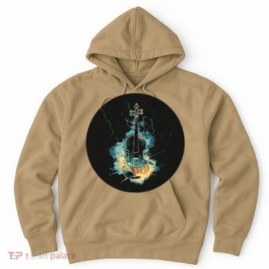 Electric Thunder Violin For Bold Sounds And Violins Lovers Hoodie