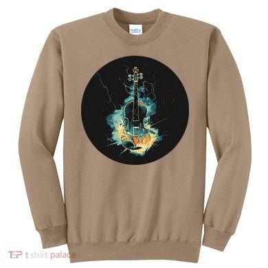 Electric Thunder Violin For Bold Sounds And Violins Lovers Sweatshirt
