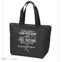 Essential Tremor Warrior It Takes Skills To Look This Good And Feel This Bad Tote Bag thumb 3