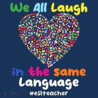ESL Teacher We All Laugh In The Same Language Eslteacher Women's Tank Top thumb 5