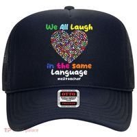ESL Teacher We All Laugh In The Same Language Eslteacher Hat thumb 0