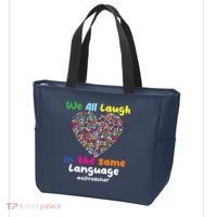 ESL Teacher We All Laugh In The Same Language Eslteacher Tote Bag thumb 3
